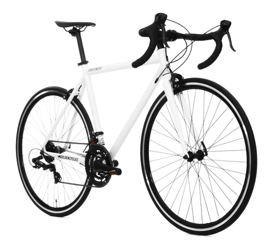 Golden Cycles Road Bike Contender White