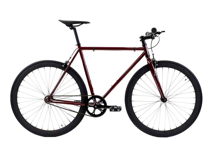 Golden Cycles Fixed Gear Bike Red Drum