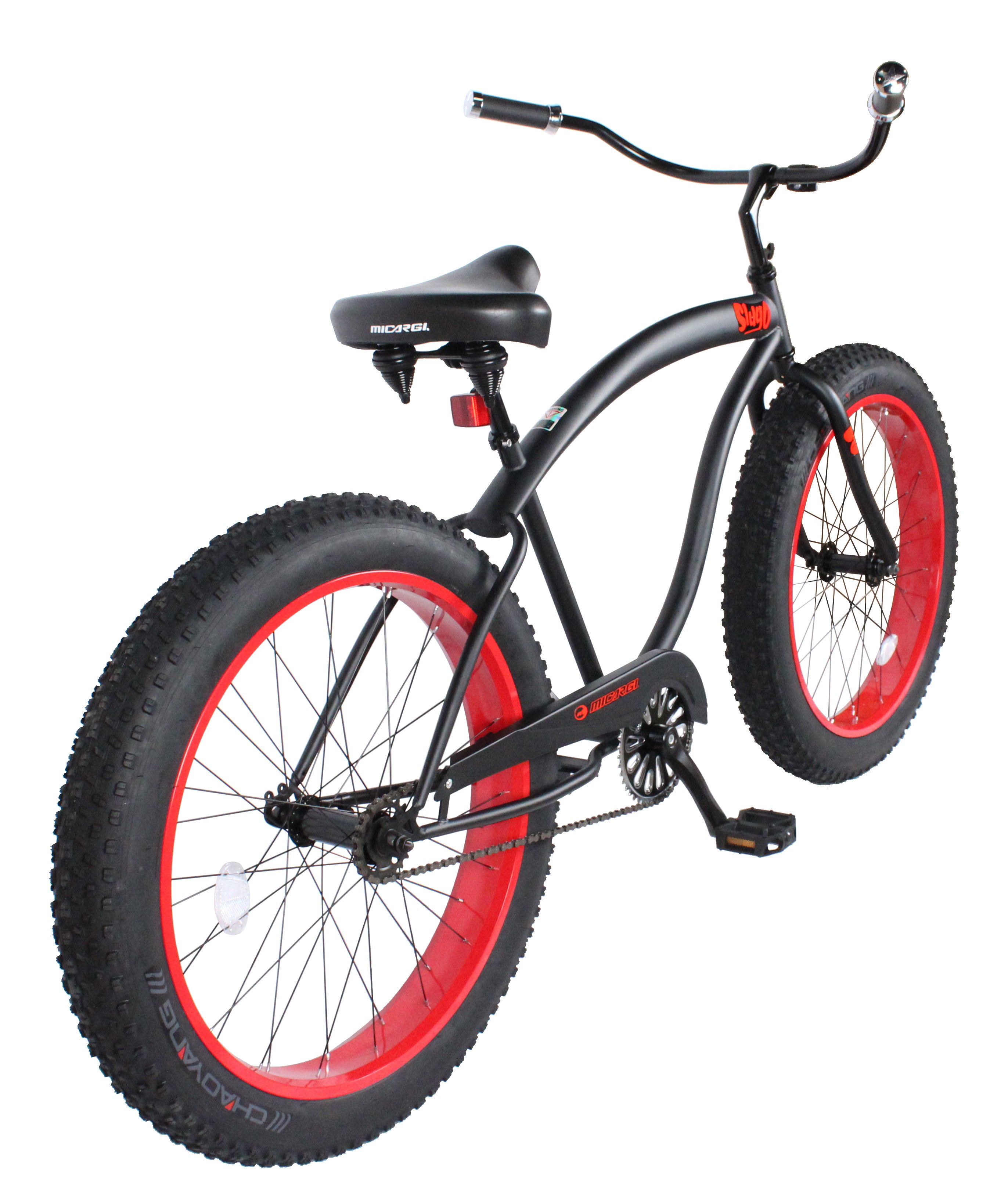 Micargi Slugo B Fat Tire Beach Cruiser Cali Bicycle